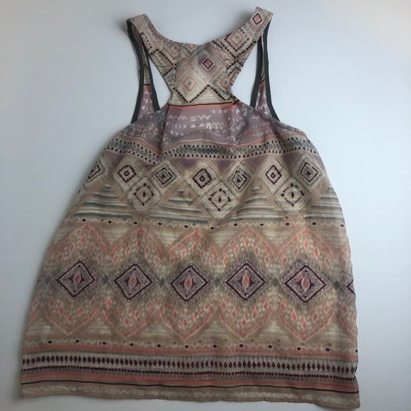 American Eagle Size S Boho Top - Picture 3 of 4